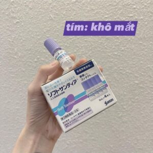 Nhỏ mắt nhân tạo Nhật Santen Soft Santear...