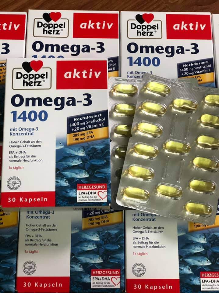 Omega 3 1400 có tác dụng gì?