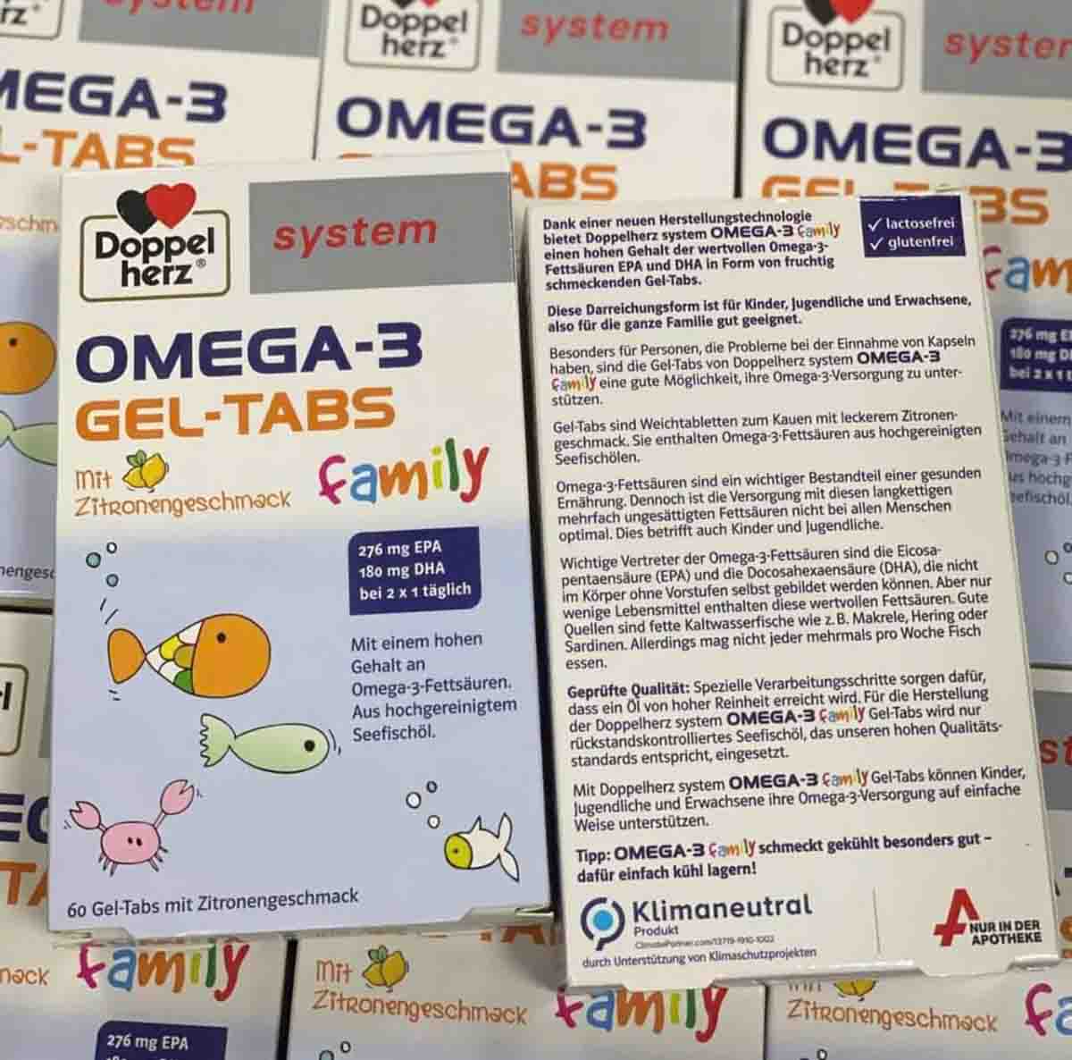 omega 3 gel tabs family