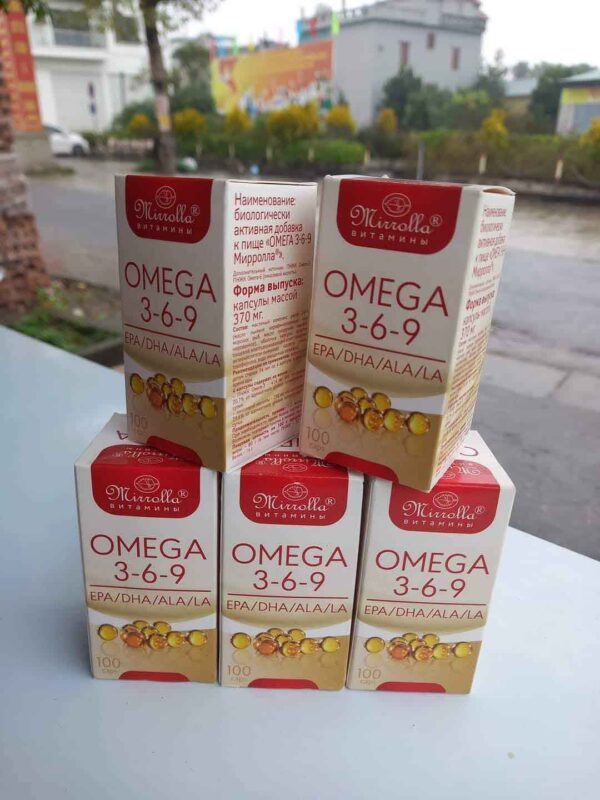 Viên uống Omega 369 Mirrolla Nga chính hãng 1...