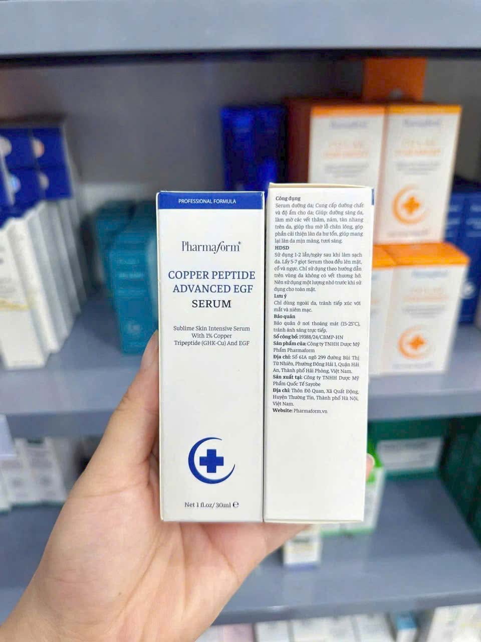 pharmaform copper serum