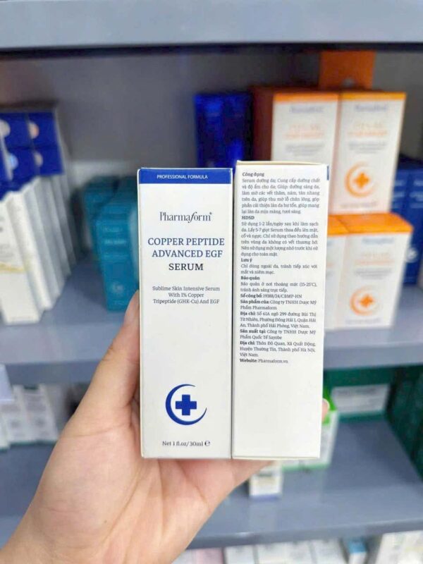 Tinh chất Pharmaform Copper Peptide Advanced EGF...