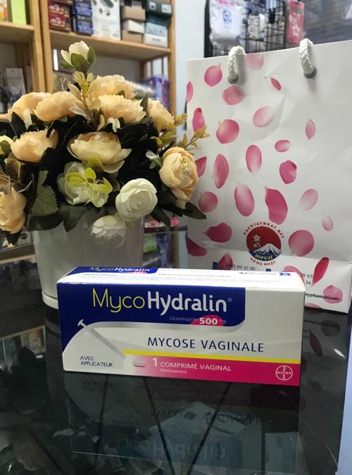 Công dụng của viên đặt phụ khoa Mycohydralin
