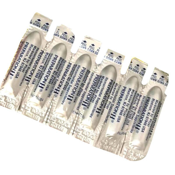 Viên đặt hỗ trợ trĩ Preparation H Hemorrh...