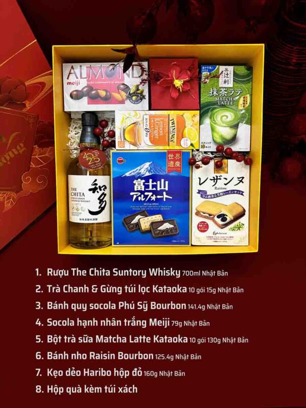 Hộp quà Tết đẹp QTBK55