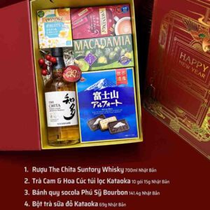 Hộp quà Tết đơn giản QTBK54