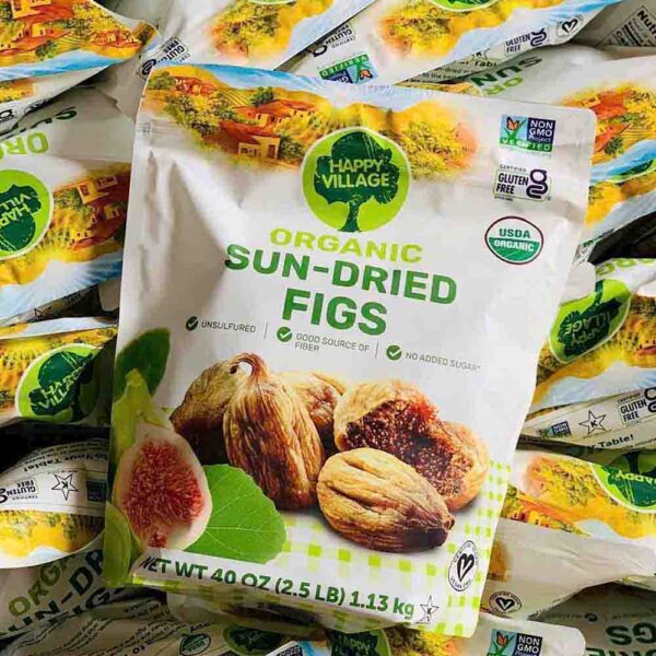 Sung sấy dẻo Happy Village Organic Sun Dried F...