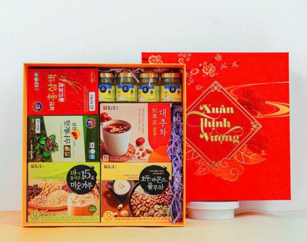 Hộp quà Tết sức khoẻ nhân sâm SK01