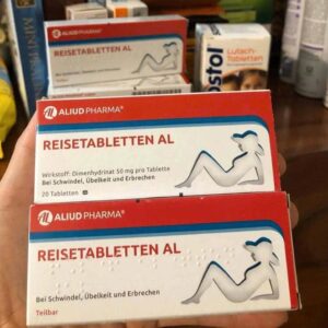 Viên hỗ trợ say tàu xe ALIUD PHARMA Reisetab...