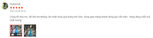 review Review bóng giặt chống nhăn quần áo của Đức Trockner Ball