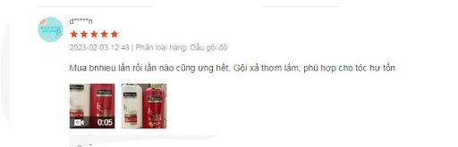 review Thành phần dầu gội Tresemmé Keratin Smooth