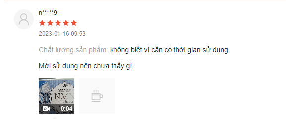 review Viên uống trắng da NMN