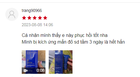 review kem phục hồi dermeden