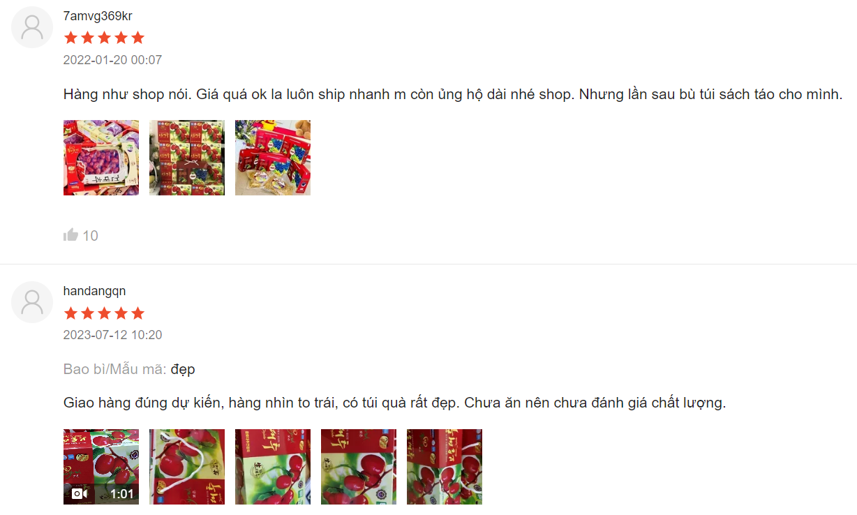 review táo đỏ sấy khô samsung boeun jujube hàn quốc 1kg