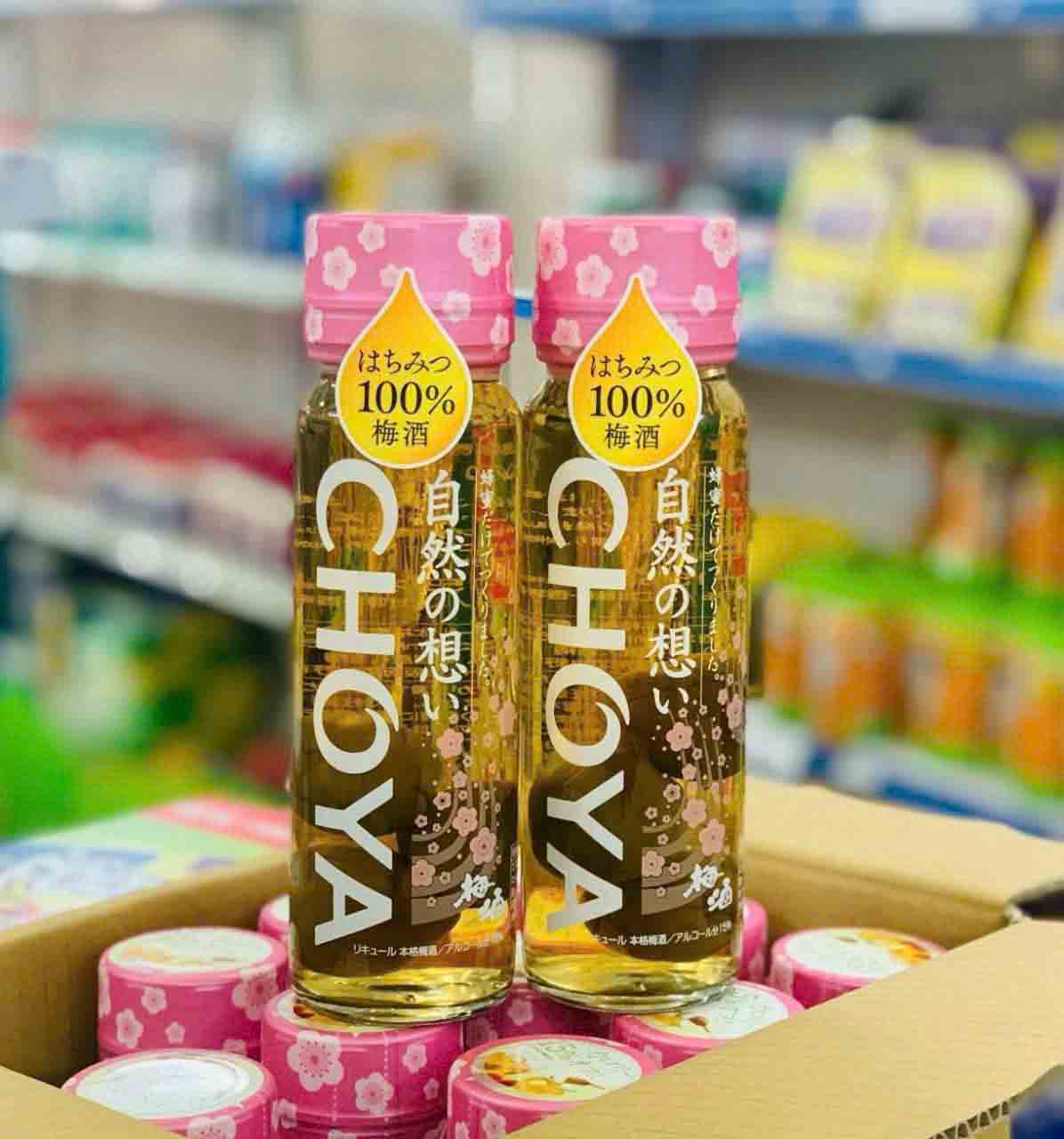 rượu mơ choya vàng