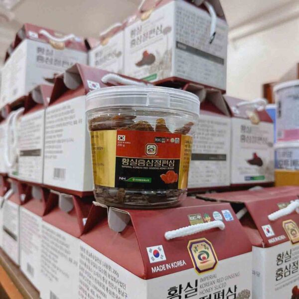 Sâm lát tẩm mật ong NongHyup Hàn Quốc chính hãng 200g - Hình ảnh 2