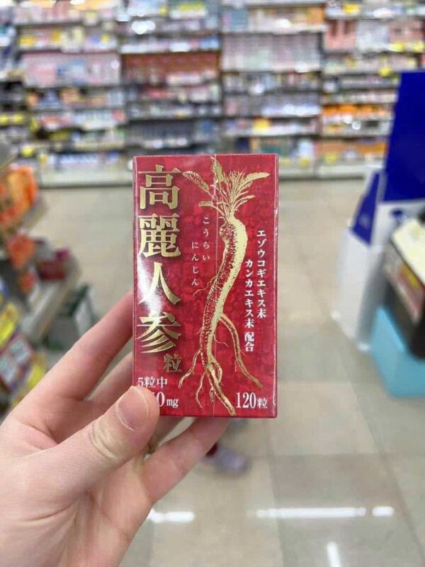Viên uống nhân sâm Korai 750mg Nhật Bản 1...
