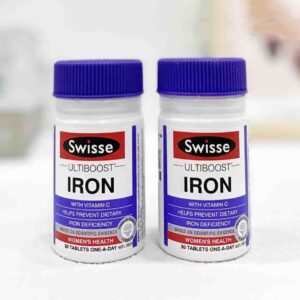 Viên Uống Bổ Sung Sắt Swisse Iron Úc 60 Vi...