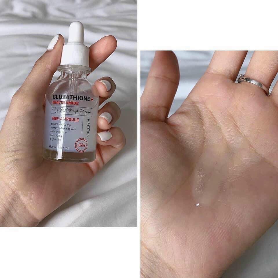 Công dụng của Glutathione Niacinamide 700V Ampoule