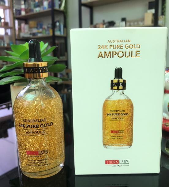 REVIEW Serum vàng 24K của Úc