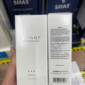 Serum Vivant Exfol A ngừa mụn, sáng da Mỹ 3...