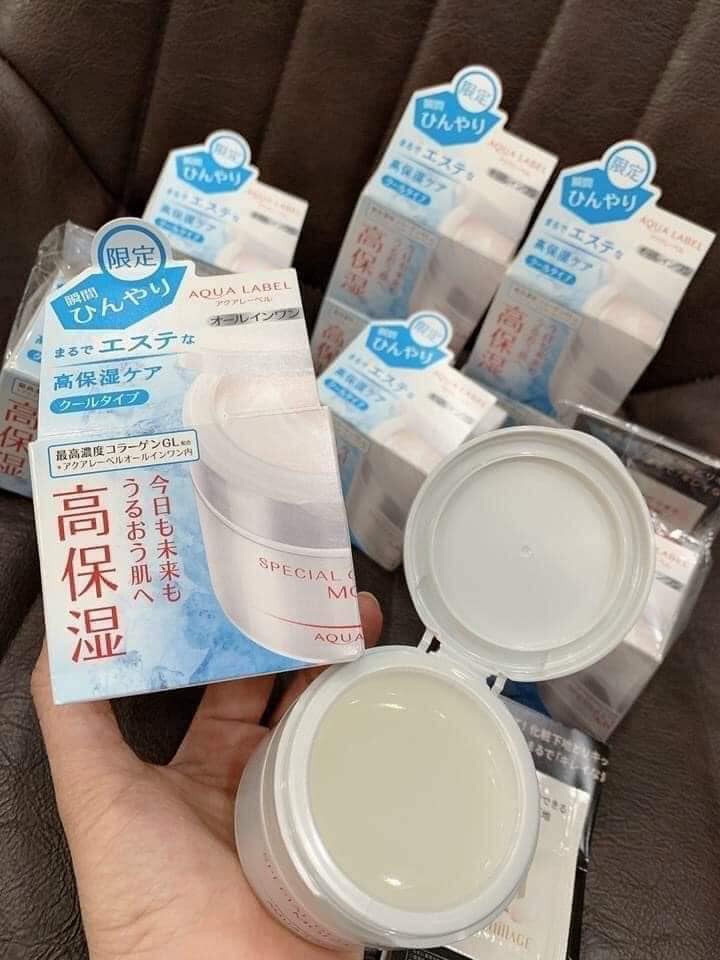 aqualable shiseido mẫu mới màu trắng