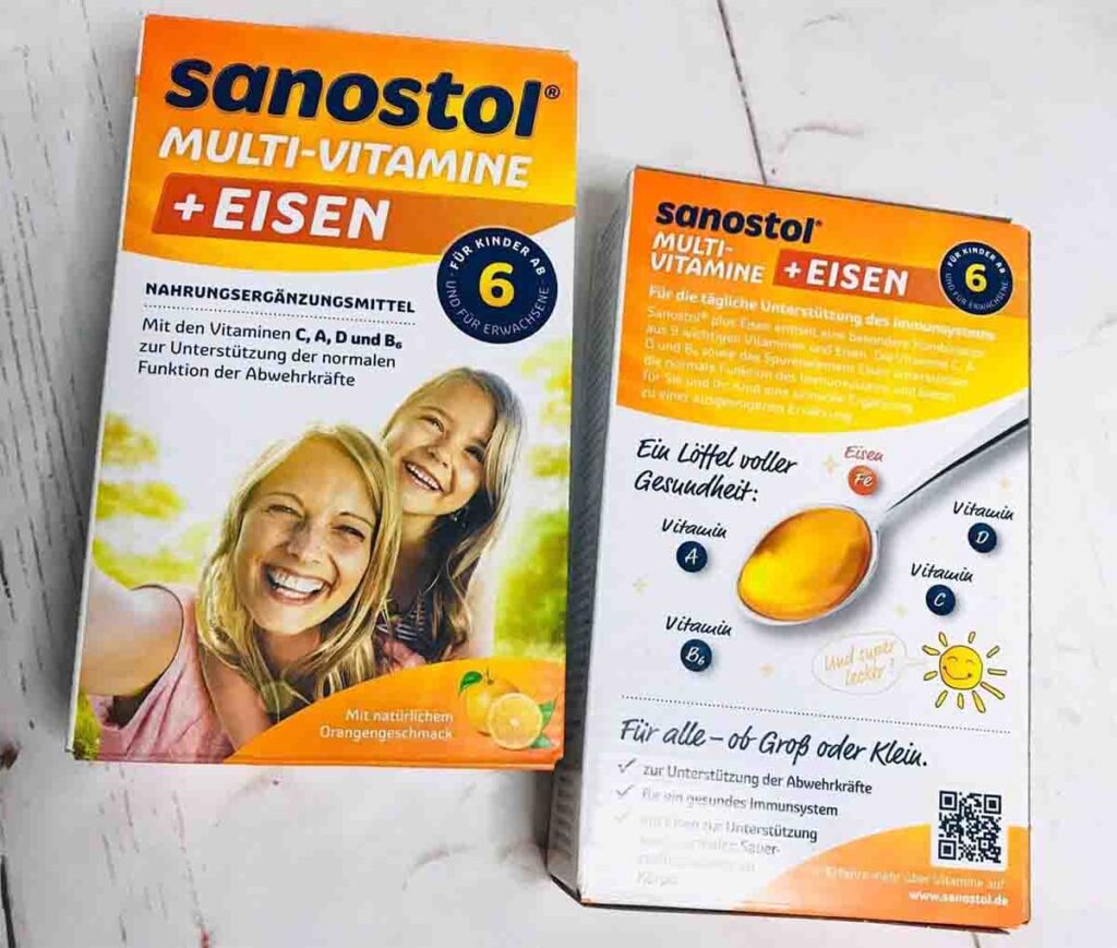 Vitamin tổng hợp multi Sanostol Sirup số 6 c...