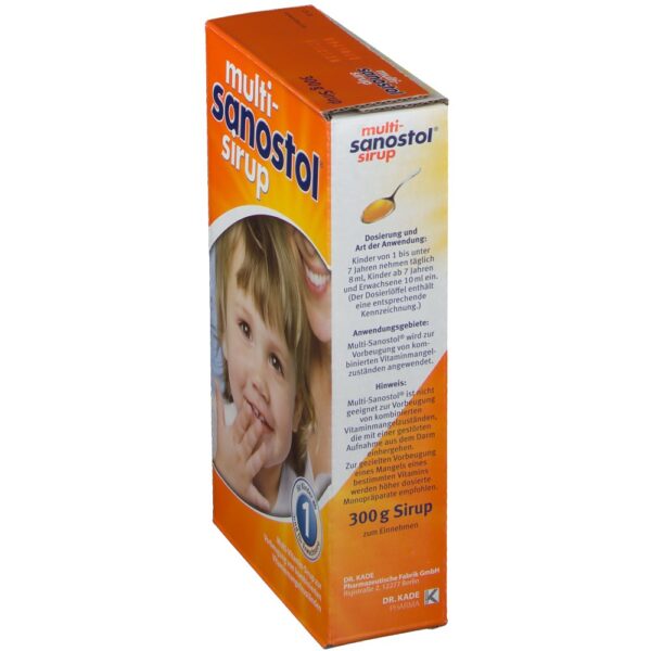 Nước uống Multi Sanostol số 1 của Đức ...