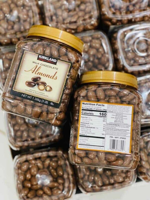 Kẹo Socola hạnh nhân Kirkland Almonds Mỹ ch...