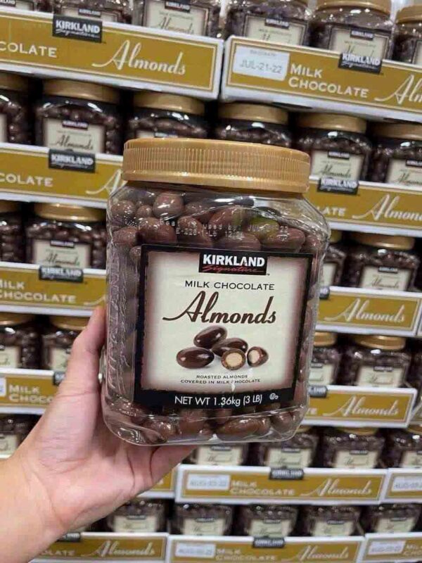 Kẹo Socola hạnh nhân Kirkland Almonds Mỹ ch...