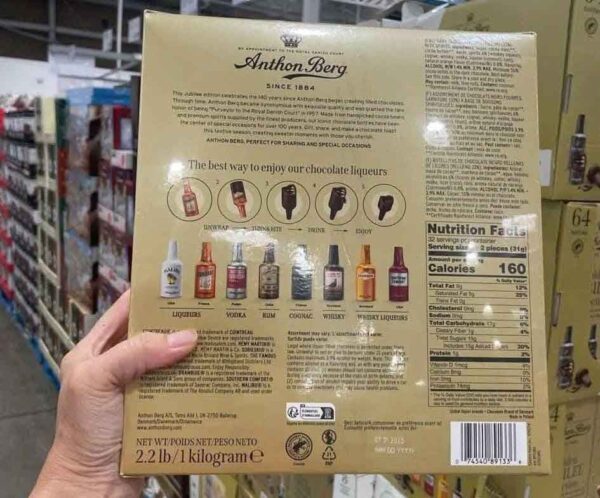 Socola rượu Anthon Berg Since 1884 Golden Jubil...