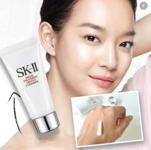 Sữa rửa mặt SKII review