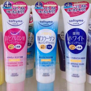 Sữa rửa mặt Kose Softymo White Nhật Bản