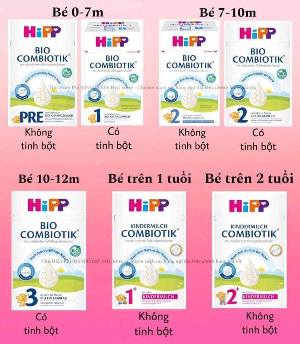 sữa dê hipp organic đức