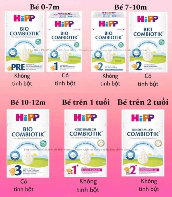 Sữa dê Hipp Bio Ziegenmilch Pre nội địa Đ...