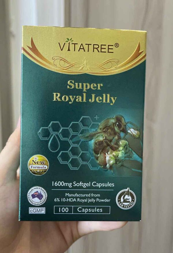 Sữa ong chúa Vitatree Super Royal Jelly 1600mg ...