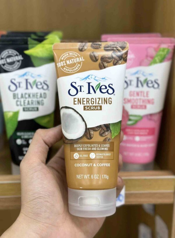 Sữa rửa mặt ST Ives tẩy da chết Mỹ 170...
