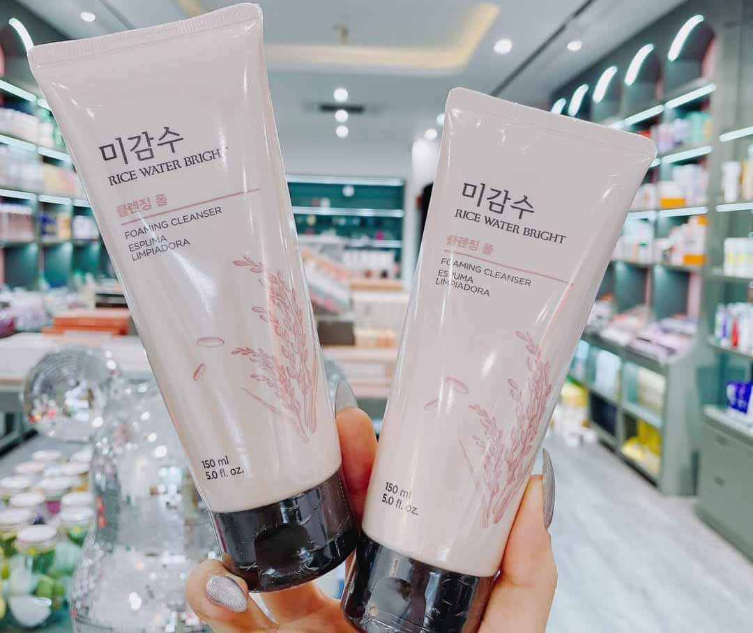 sữa rửa mặt rice water bright