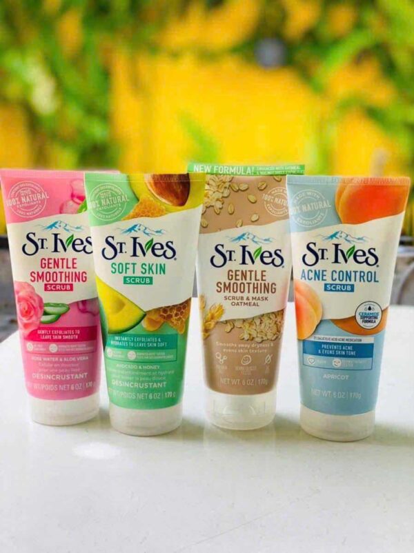 Sữa rửa mặt ST Ives tẩy da chết Mỹ 170...