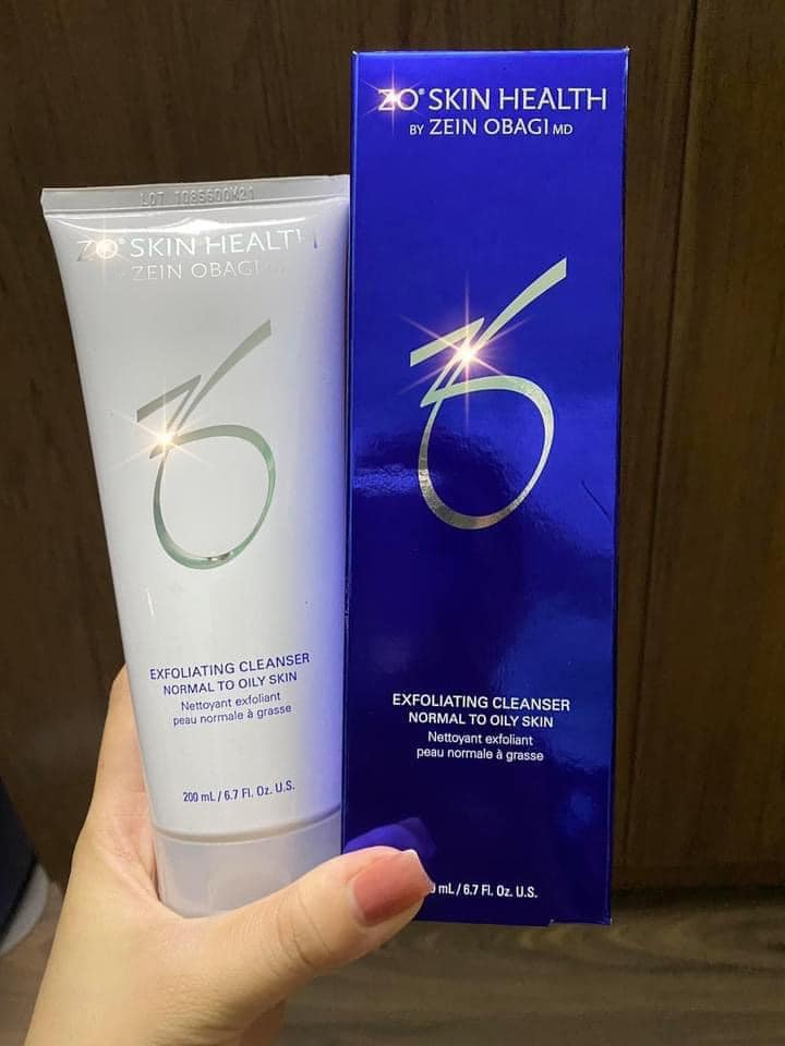 sữa rửa mặt zo da dầu