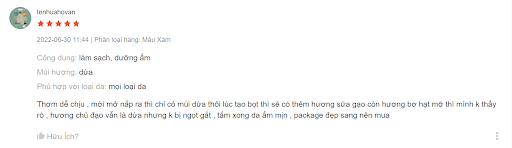 Sữa tắm Method Body review 