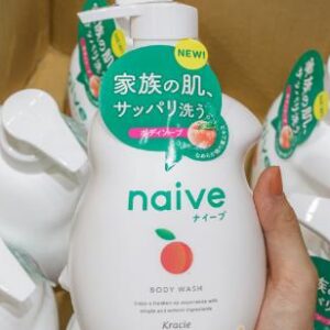Sữa tắm Kracie Naive 530ml (Đào, Nha Đam, C...