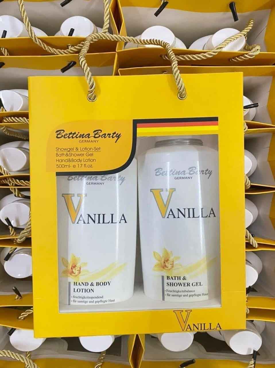sữa tắm vanilla hàng xách tay đức