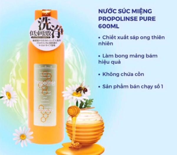 Nước súc miệng màu cam