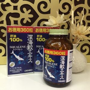 Viên uống dầu gan cá mập Orihiro Squalene ...