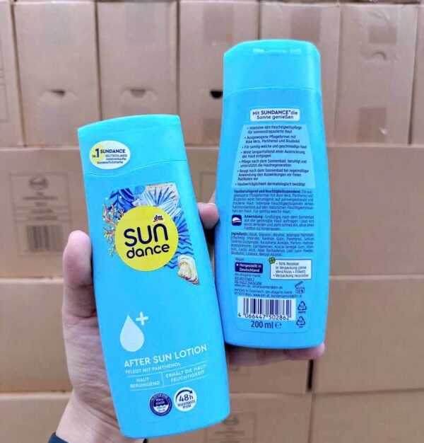 Kem nhả nắng DM Sundance After Sun Lotion Đức 200ml - Hình ảnh 2