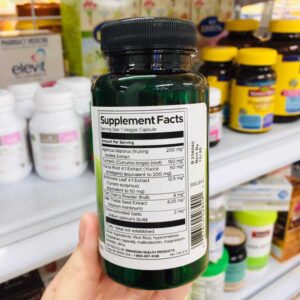 Viên uống hỗ trợ Gout Swanson Uric Acid Cle...