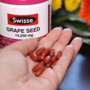 Tinh Chất Hạt Nho Swisse Grape Seed Úc 180 Vi...