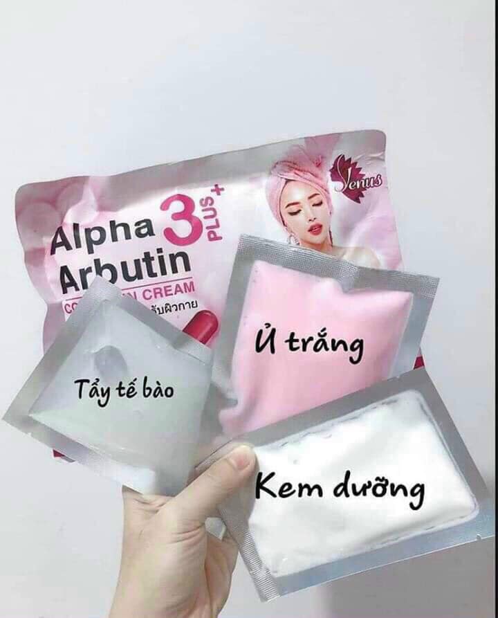 tắm trắng alpha arbutin 3 plus