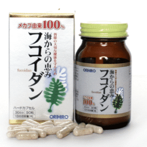 Tảo Fucoidan Orihiro Nhật Bản hộp 90 viên